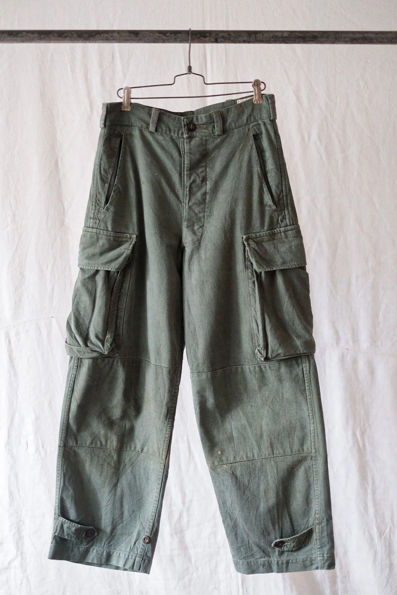 [~ 60's] French Air Force M47 Taille des pantalons de terrain.76c