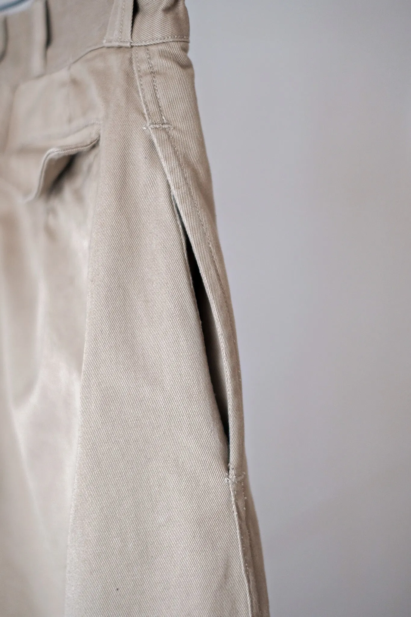 [~ 60's] Taille des pantalons chino de l'armée française M52.21