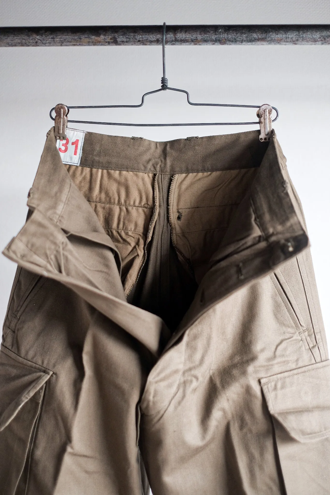 [~ 60's] Taille des pantalons de terrain de l'armée française M47.31 