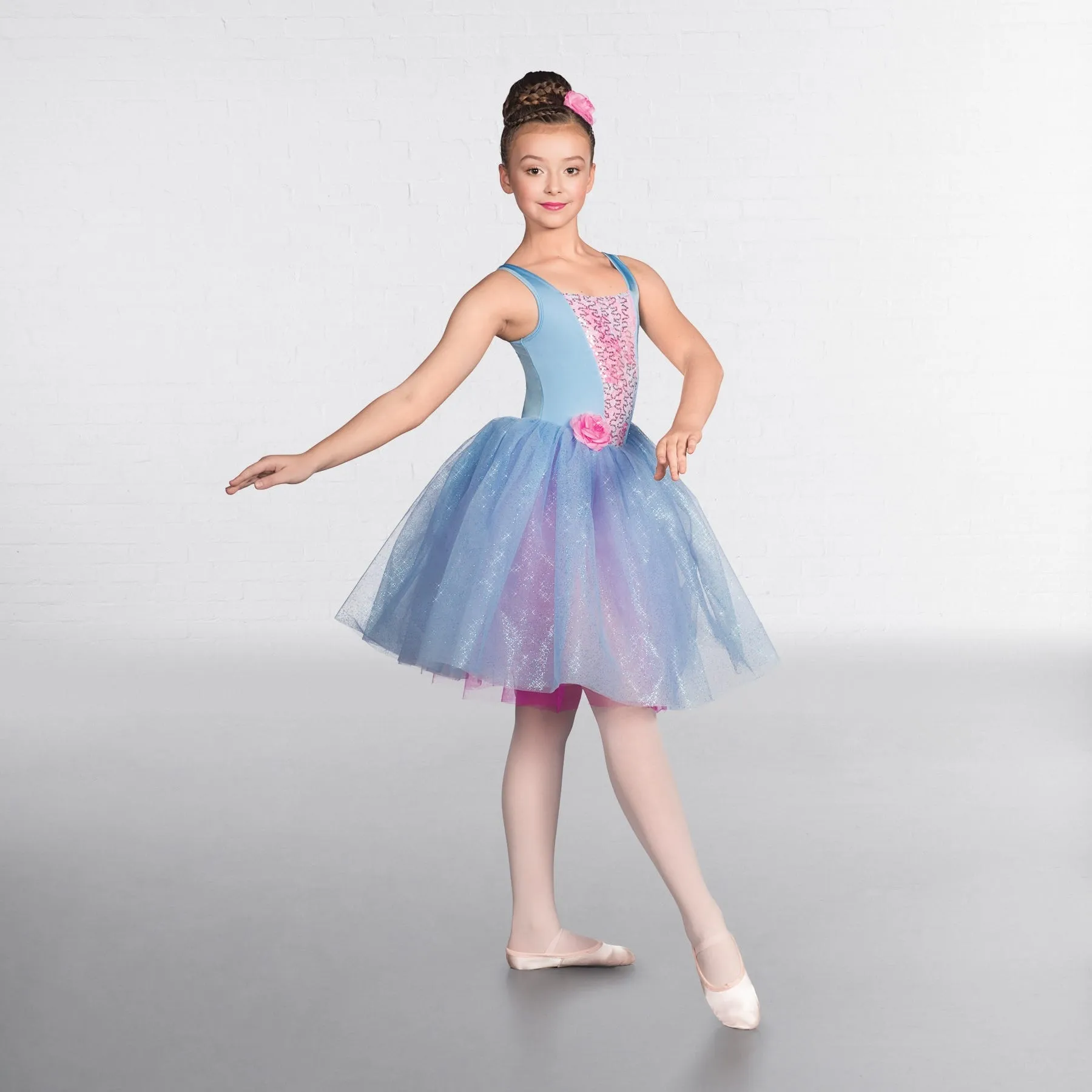 1st Position Tutu Romantique Dentelle Brillante 3 Tons
