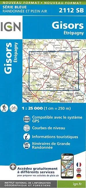 2112 SB GISORS ETREPAGNY 1 25 000