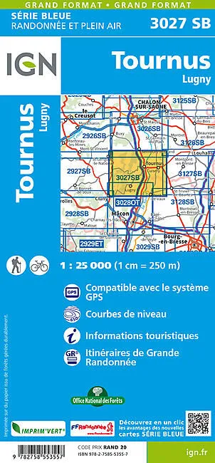 3027 SB TOURNUS LUGNY 1 25 000