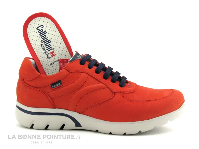 Achat chaussures Callaghan Homme Basket, vente Callaghan 14008 California rojo - Basket ville rouge