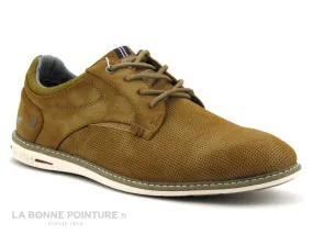 Achat chaussures Mustang Shoes Homme Ville / Travail, vente Mustang 4150-310-307 Cognac - Chaussure basse Homme