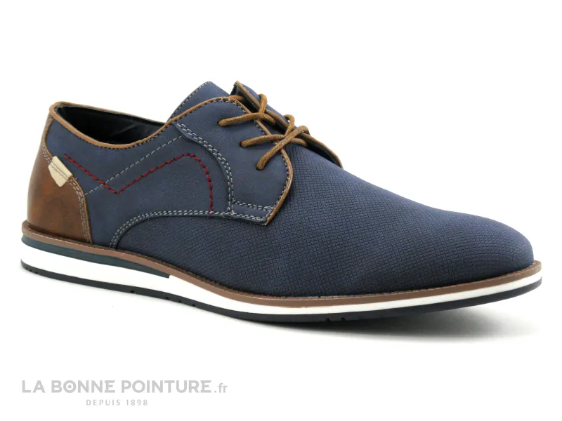 Achat chaussures Point d Orgues Homme Ville / Travail, vente Point d Orgues 20183 KEROCLES 20183 Bleu marine - Chaussure Homme