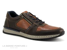 Achat chaussures Rieker Homme Basket, vente Rieker B5124-25 Kastanie peanut ocean - Basket ville Homme