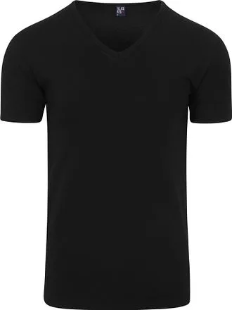 Alan Red T-Shirt Oklahoma Stretch Noir (Lot de 2) 