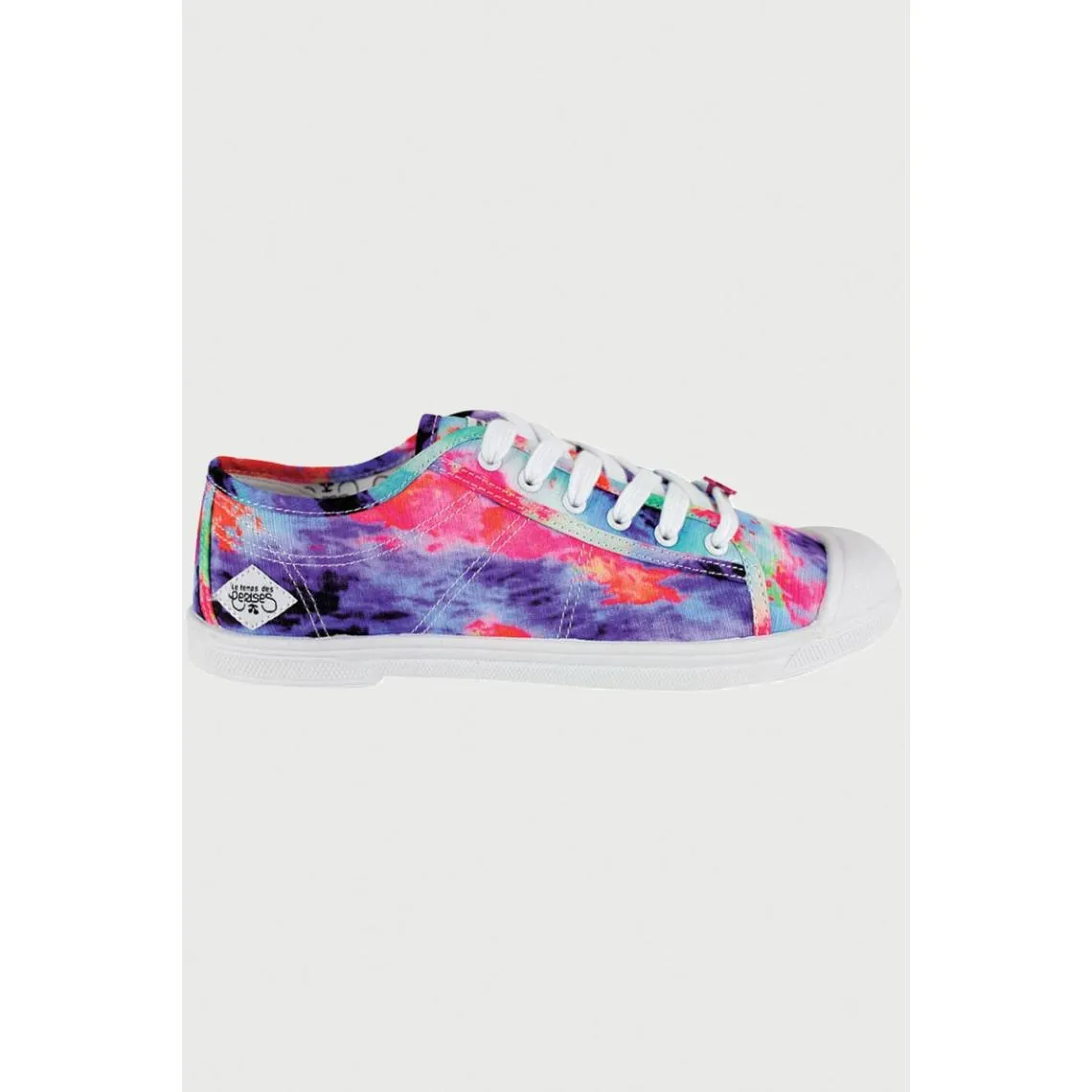 Baskets Basic tie and dye violet Lia | 3 Suisses