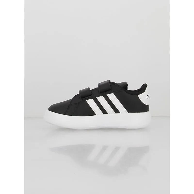 Baskets basses advantage basique noir enfant - Adidas | wimod