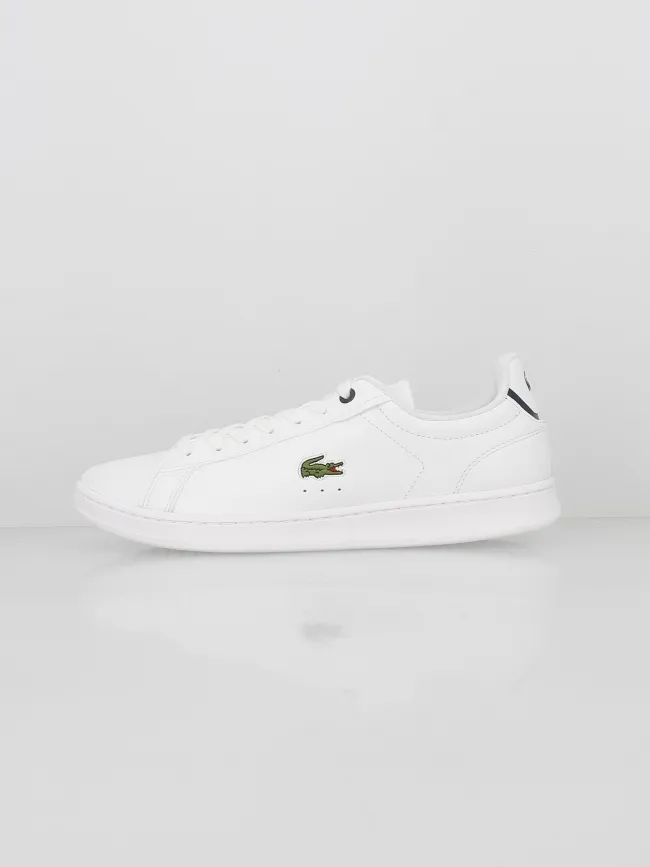 Baskets en cuir carnaby pro blanc homme - Lacoste | wimod