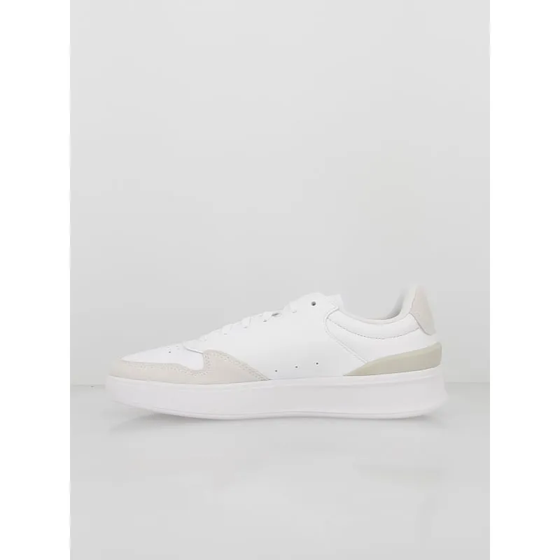 Baskets en cuir carnaby pro blanc homme - Lacoste | wimod