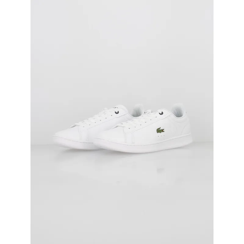 Baskets en cuir carnaby pro blanc homme - Lacoste | wimod