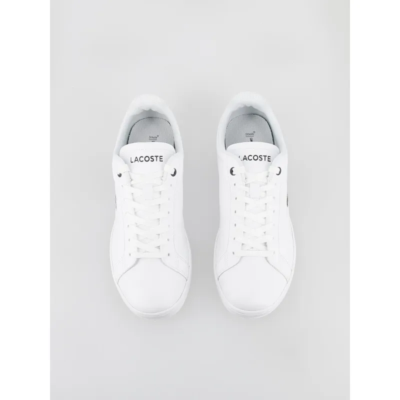 Baskets en cuir carnaby pro blanc homme - Lacoste | wimod