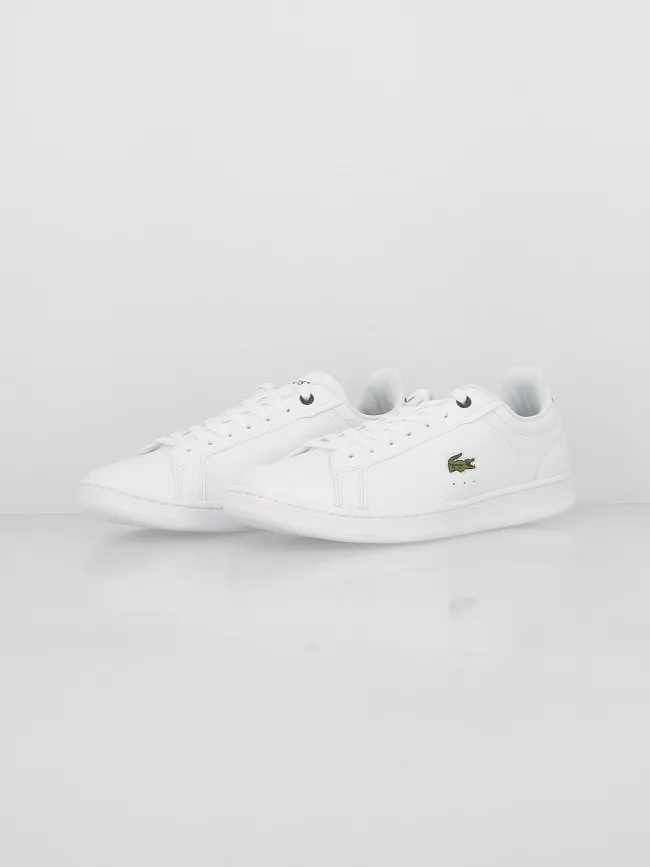 Baskets en cuir carnaby pro blanc homme - Lacoste | wimod