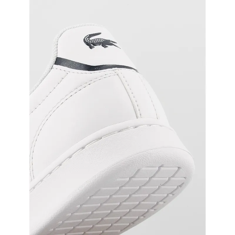 Baskets en cuir carnaby pro blanc homme - Lacoste | wimod