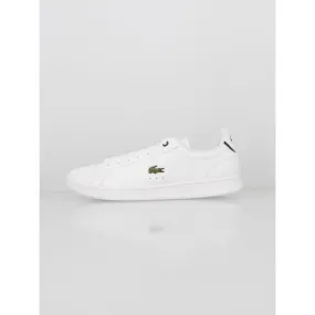 Baskets en cuir carnaby pro blanc homme - Lacoste | wimod