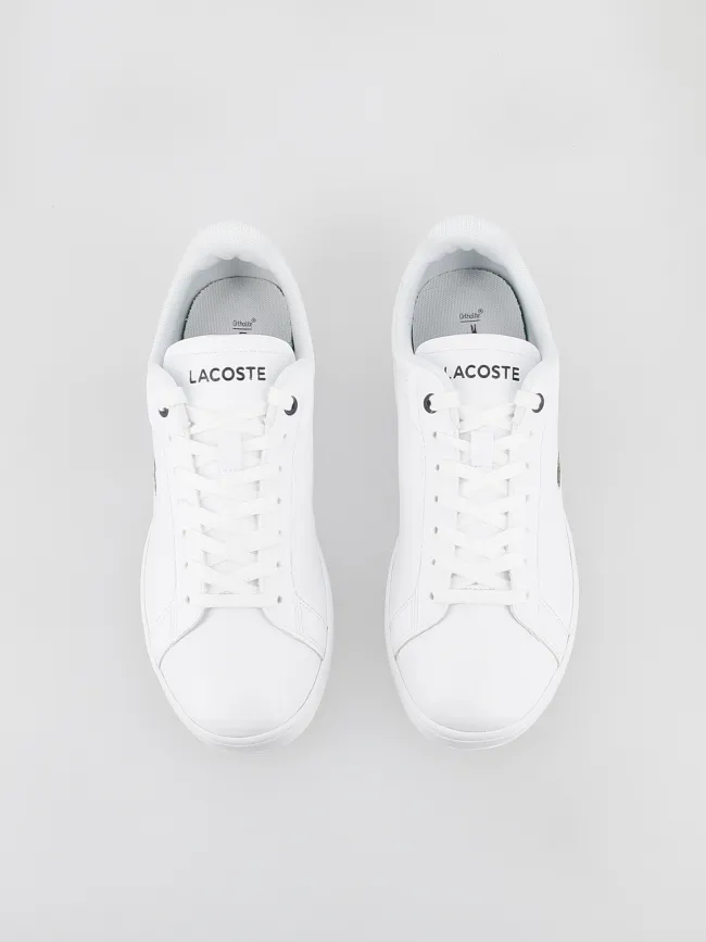 Baskets en cuir carnaby pro blanc homme - Lacoste | wimod