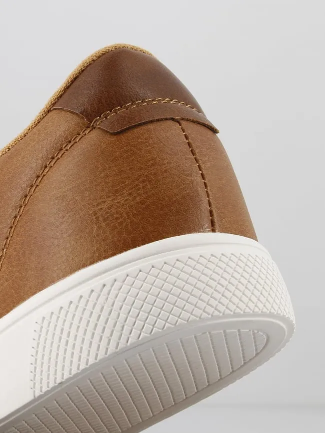 Baskets simili-cuir boss marron homme - Jack & Jones | wimod