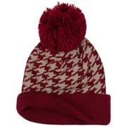 Bonnet à Pompon Houndstooth --> Chapeaux, casquettes & bonnets en ligne ▷ Chapeaushop