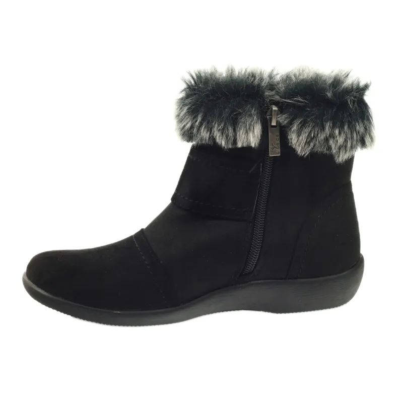 Bottines noires, Aloeloe super confortables le noir