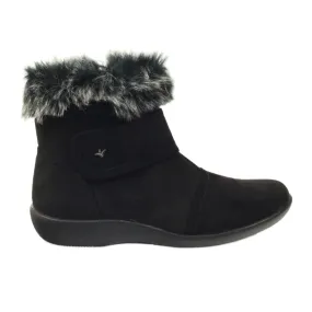 Bottines noires, Aloeloe super confortables le noir