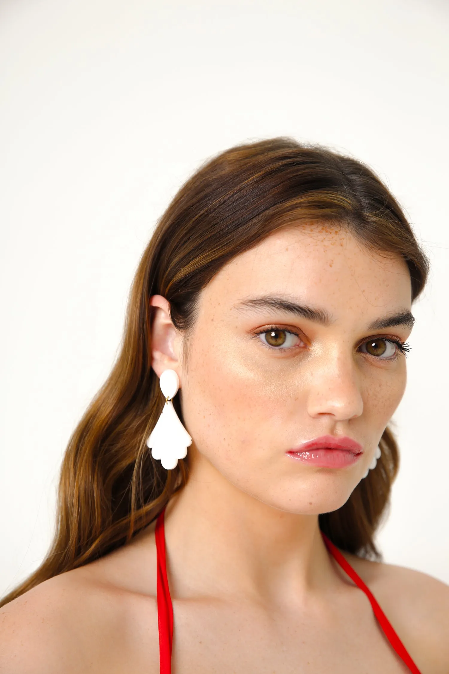 Boucles d'oreilles Spécial férias en résine d'arbre biodégradable