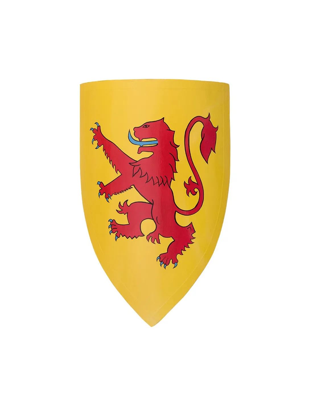 Bouclier médiéval Robert Ier d'Ecosse, bois peint ⚔️ Boutique Épées