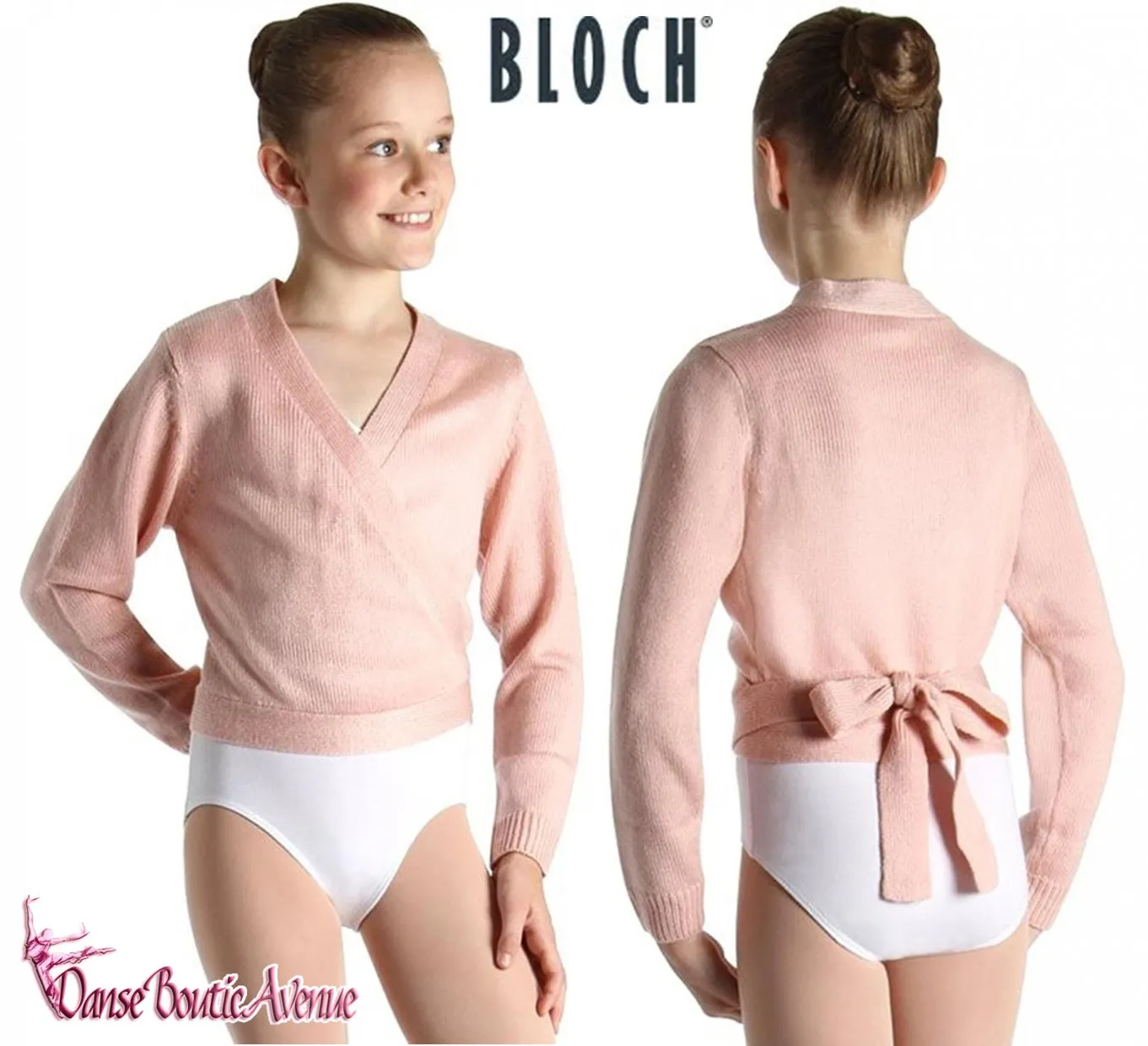 Cache coeur enfants danse, bloch Ella, CZ0999