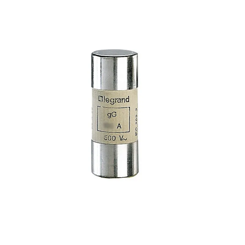 Cartouche industrielle cylindrique typegG 22x58mm sans percuteur 50A (015350)