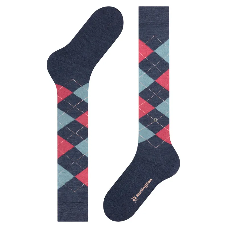 Chaussettes hautes Marylebone en laine