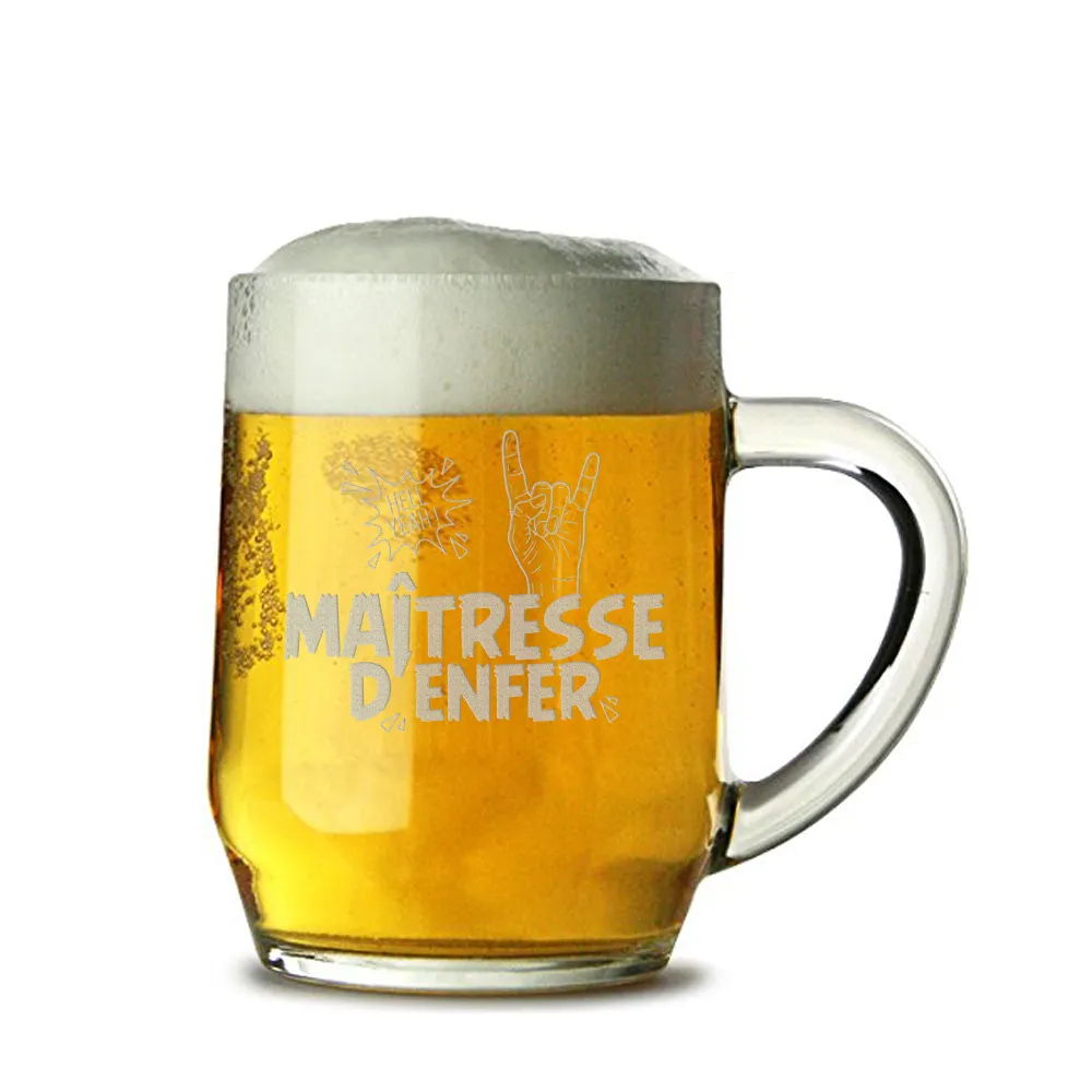 Chope de bière Maîtresse d'Enfer