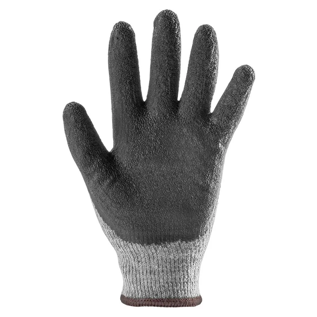 Coverguard - Gants manutention gris en poly coton enduit latex EUROSTRONG SG810L (Pack de 10)