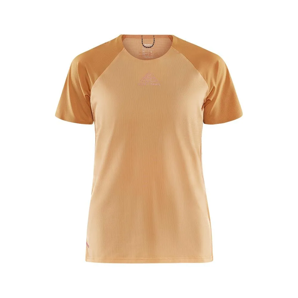 CRAFT PRO TRAIL SS TEE Orange Pour Femme - CO1913142-582574