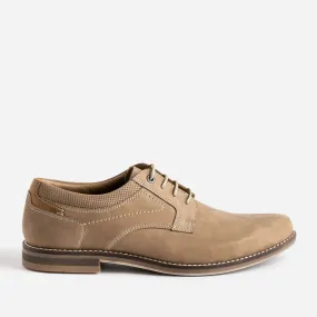 Derby beige cuir nubuck - Chaussures de ville Homme | ERAM