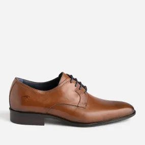 Derby FLUCHOS cognac en cuir - Chaussures de ville Homme | ERAM