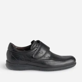 Derby FLUCHOS en cuir noir à scratch - Chaussures de ville Homme | ERAM