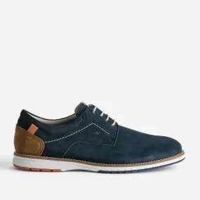 Derby FLUCHOS marine cuir nubuck - Chaussures de ville Homme | ERAM