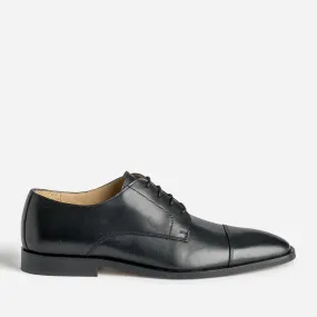 Derby noir cuir bout droit - Chaussures de ville Homme | ERAM