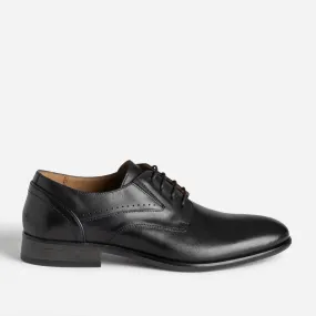 Derby noir en cuir - Chaussures de ville Homme | ERAM