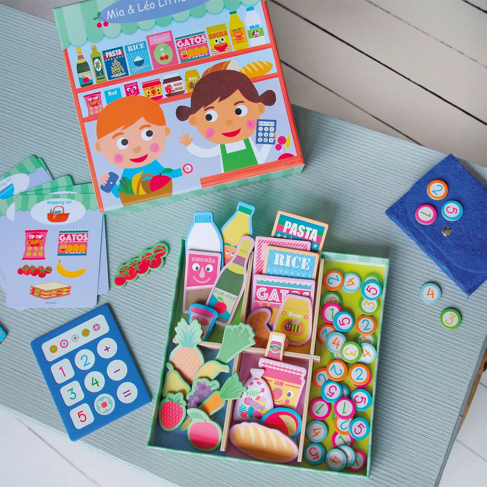 Djeco  Role Playing Game - Mia & Leo Little Shop - Djeco - Trouva