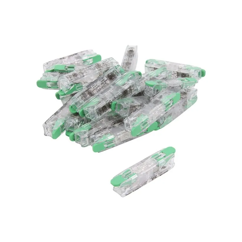 Doorvoerlasklem (100 stuks), 1 draad, 0,2 - 4 mm²