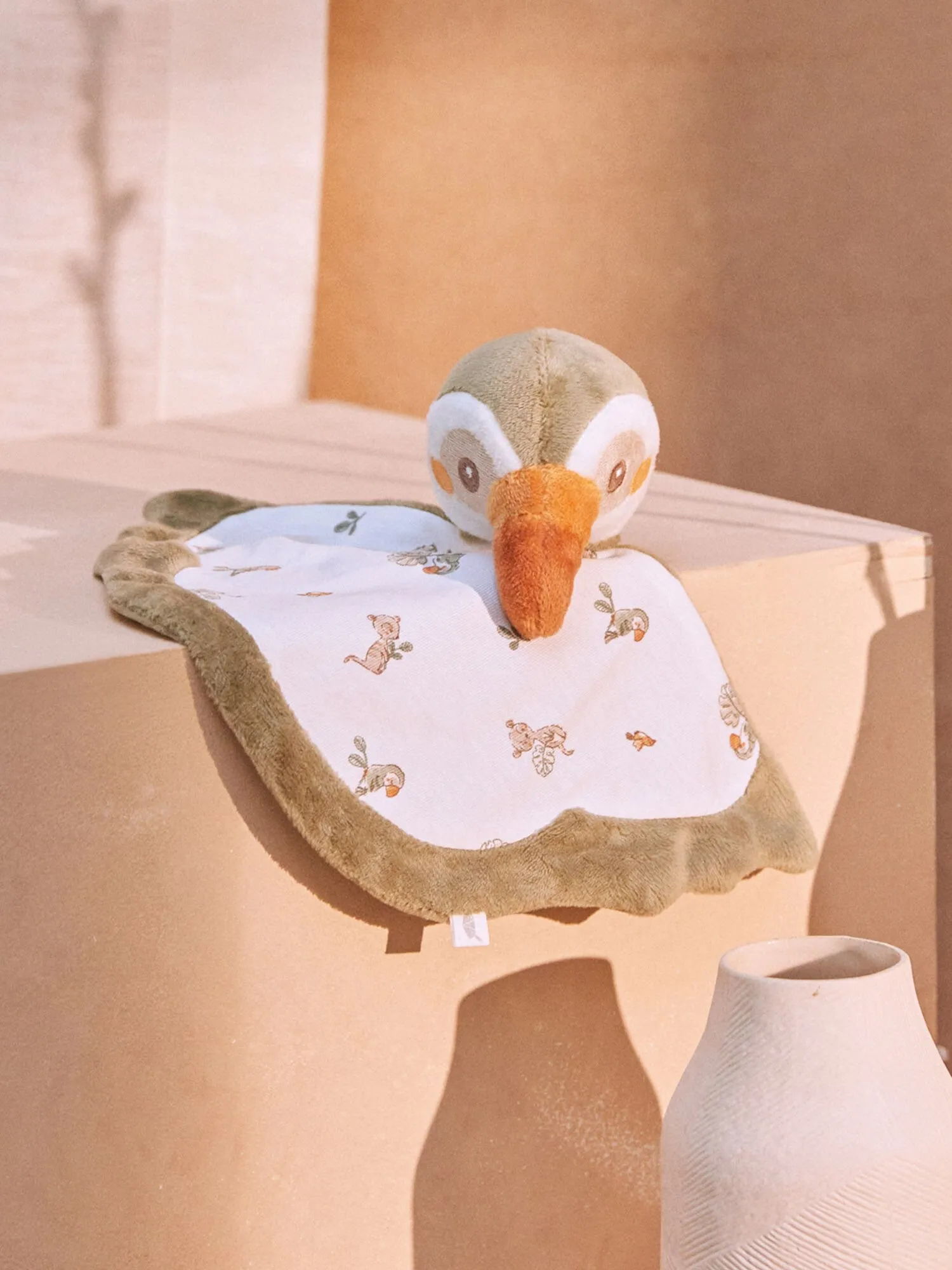 Doudou de naissance toucan