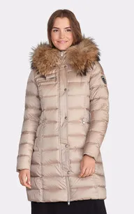 Doudoune cintrée Joyce beige Rock and Blue - La Canadienne - Doudounes Textile Beige