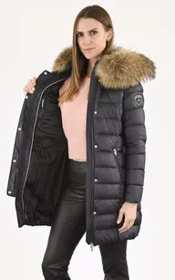 Doudoune cintrée Joyce gris foncé Rock and Blue - La Canadienne - Doudounes Textile Gris