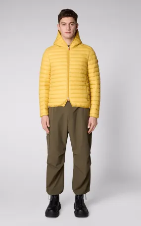 Doudoune fine Duffy Curry yellow Save The Duck - La Canadienne - Doudounes Textile Jaune
