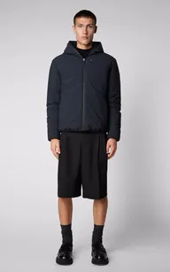 Doudoune réversible Ezra Blue black Save The Duck - La Canadienne - Doudounes Textile Marine