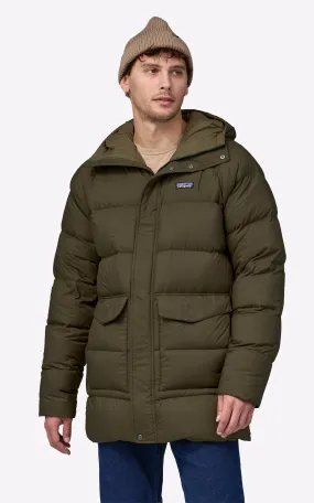 Doudoune Silent Down Basin green Patagonia - La Canadienne - Doudounes Textile Vert