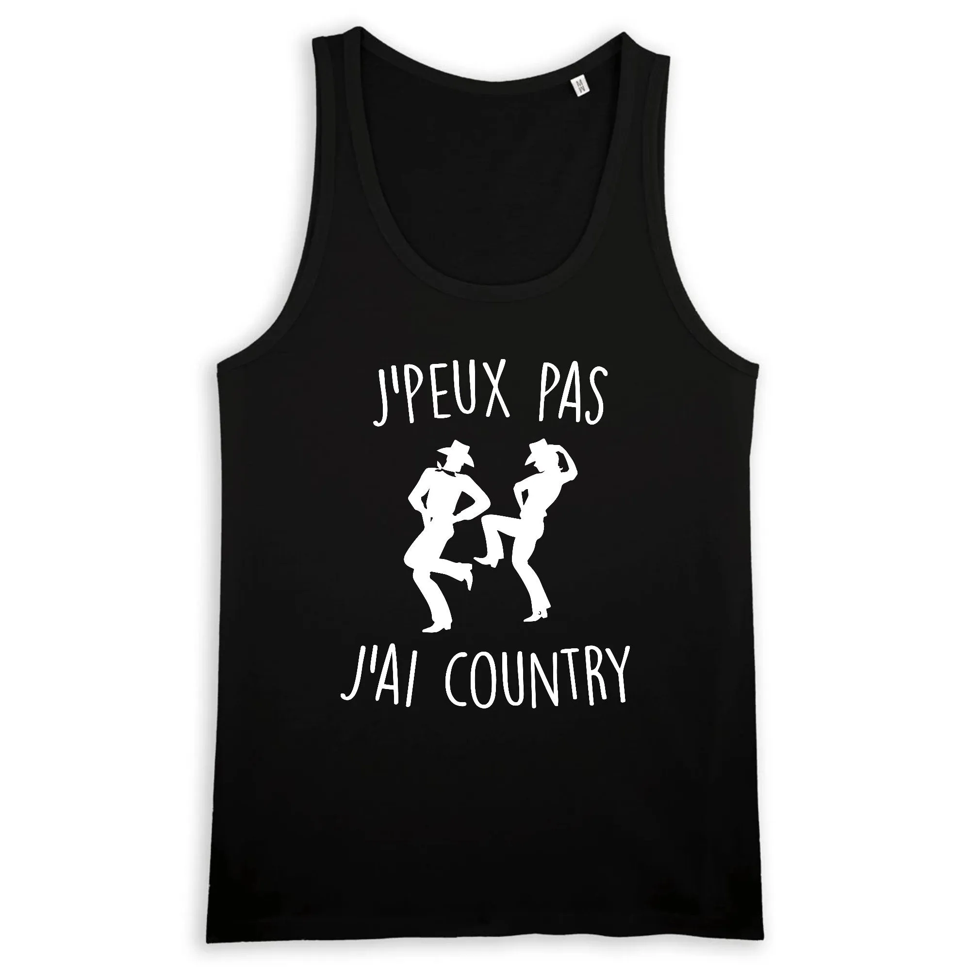 Débardeur Homme J'peux pas j'ai country