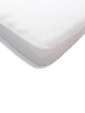 Future Home - Protège-matelas absorbant en coton bonnets 30cm - Blanc