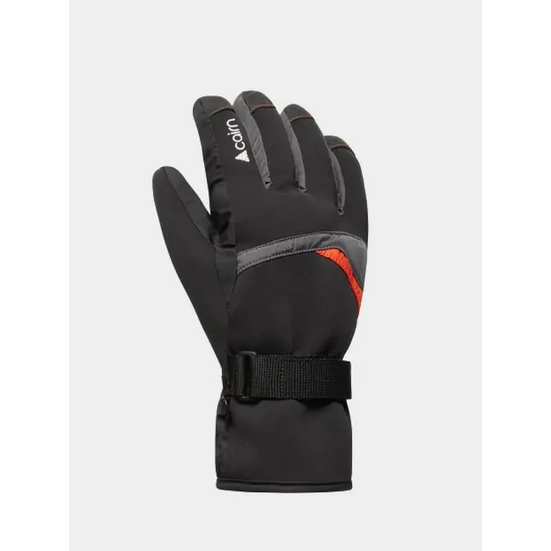 Gants de ski styl 2 graphite scarlet noir homme - Cairn | wimod